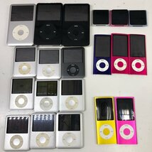 ジャンク 通電・初期化OK Apple iPod nano iPod classic 20台まとめ売り A1136/A1236/A1238/A1285/A1320/A1366 240305SK310634_画像1