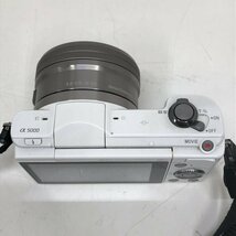 SONY α5000 ILCE-5000 ミラーレス一眼カメラ ホワイト ソニー 240506SK150365_画像4