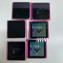 iPod nano 第6世代 8GB ６台まとめ売り A1366 MC692J/PC692J 本体のみ 231227SK380012_画像1