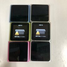 iPod nano 第6世代 8GB ６台まとめ売り A1366 MC689J/MC690JMC692J/MC525LL 本体のみ 240228SK040870_画像1
