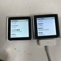 難有 Apple ipod nano 第6世代 16GB 5台まとめ売り MC695J/MC526J MC526LL/MC694LL A1366 240108SK060805_画像3