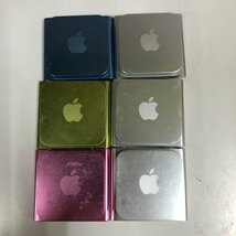iPod nano 第6世代 8GB ６台まとめ売り A1366 MC689J/MC690JMC692J/MC525LL 本体のみ 240228SK040870_画像2