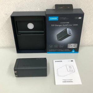 Anker アンカー USB PD 充電器 737 Charger GaNPrime 120W ブラック A2148N11 240507RM500025