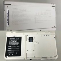 任天堂 New ニンテンドー 3DS ホワイト KTR-001 + きせかえプレート マリオ 木目 240510SK130746_画像9