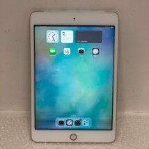 【ジャンク品】Apple iPad mini 4 Wi-Fi+Cellular 128GB ゴールド A1550 MK782J/A SB〇 アクティベーションロックあり 231130SK260145_画像1