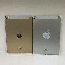【ジャンク品】Apple アップル iPad Air 2 16GB 64GB MGH72J/A A1567 ゴールド シルバー docomo 〇 2台セット 240501SK290730_画像2