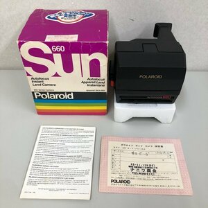 【動作未確認 ジャンク扱】Polaroid ポラロイド サンカメラ 660 AutoFocus 240507SK090258