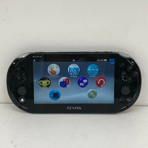 【ジャンク品】 SONY ソニー PlayStation Vita Wi-Fiモデル ブラック PCH-2000ZA11 本体のみ 240412SK100152