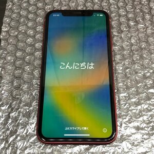 【ジャンク品】Apple iPhone XR 64GB A2106 (PRODUCT)RED au 利用制限〇 アクティベーションロックあり 230403PT240166