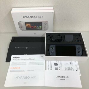 AYANEO AIR Win11/Ryzen5 5560U/16GB/512GB ブラック ポータブルゲーミングPC 240520RM390345