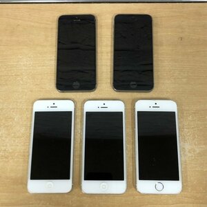 【ジャンク】iPhone5S まとめ売り A1429 A1429 A1453 A1453 A1453 5点セット 221212SK220140