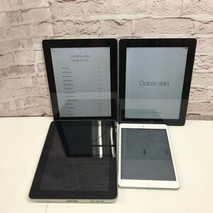 【ジャンク】iPad まとめ売り A1395　A1416　A1219　A1489　4点セット　231129SK110002