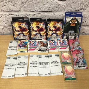 ワンピースカードゲーム まとめ売り スタートデッキ チュートリアルデッキ ボックス購入特典パック 他 240305SK300593