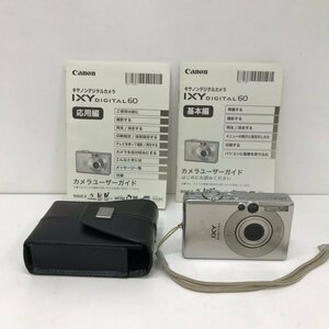 【ジャンク品】Canon キヤノン IXY DIGITAL60 コンパクトデジタルカメラ 動作未確認 240517SK410472