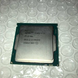 【ジャンク品】Intel インテル CPU Core i7-6700 SR2L2 3.40GHz 240426SK750055
