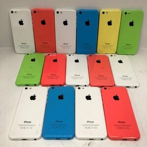 【ジャンク】iPhone5C まとめ売り A1456 アクティベーションロックあり 15点セット 220831SK490002