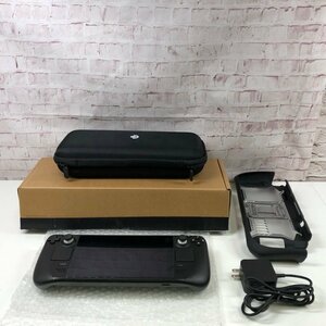 Valve Steam Deck 64GB Model 1010 スチームデック 箱 ケース ACアダプター 本体カバー付き 240523SK380883