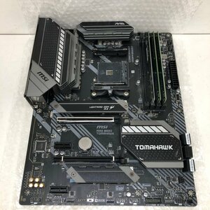 【ジャンク品】msi マザーボード mag B550 TOMAHAWK メモリ付き 240508SK750210