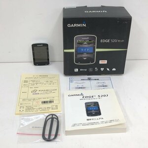 【ジャンク品】 GARMIN ガーミン EDGE 520J 日本語対応 GPSサイクルコンピューター　240521SK050401