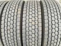 225/80R17.5 6本 ブリヂストン M888 ミックス 4トン 送料無料 屋内保管 良品 バリ山_画像2