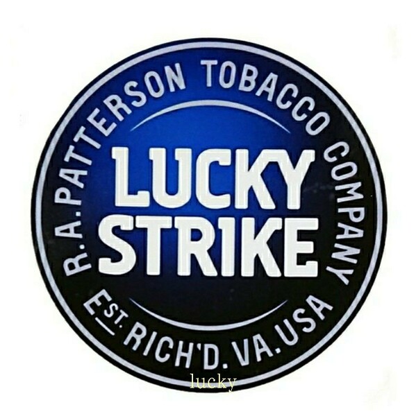 ヴィンテージ レトロ 転写 ステッカー 車 カッティングステッカー シール シート デカール LUCKY STRIKE 煙草 タバコ バイク 装飾 luk238