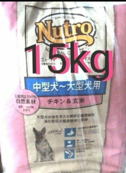 ニュートロナチュラルチョイス チキン＆玄米 中型犬 大型犬 成犬用 19kg