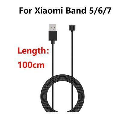 Xiaomi Smart Band 7 6 5 Cable スマートウォッチ 充電器 充電 1m USB ケーブル シャオミ Mi Band5 / Band6 / Band7 