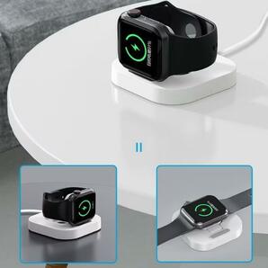 Apple Watch ワイヤレス アップルウォッチ 充電器 スタンド USB Type-C 接続 マグネット充電器 ワイヤレス充電 ホルダー 充電スタンド 薄型の画像4