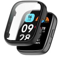 Redmi Watch 3 Active アクティブ ガラス 保護 ケース ブラック 防水 カバー フィルム 交換 保護 画面保護 watch3 active ハードケース _画像1