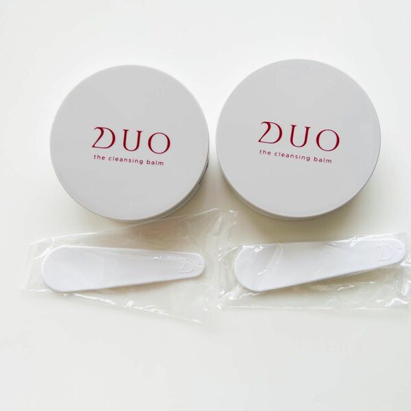  DUO デュオ ザ クレンジングバーム ミニサイズ版 20g・約7回分）スパチュラ付 Voce 付録 サンプル 赤 