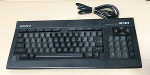 ◆◇ＳＯＮＹ　ソニー　Hit Bit HB-F900用キーボード　ＳＥＰＡＲＡＴＥ　ＫＥＹＢＯＡＲＤ　ＫＢＤ−１３　　 ジャンク品◇◆ 分解清掃済