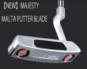 新品■マジェスティ ゴルフ■2024.3■MALTA PUTTER BLADE■マルタ パター ブレード■34.0■複合素材パーツの特性を活かし絶妙な重心設計