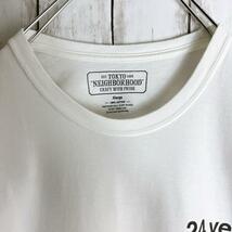 【ネイバーフッド】tシャツ XL 両面プリント バックデカロゴ ストリート 古着_画像3