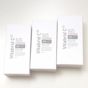 【新品未開封】ビタブリッド Vitabrid)オールデイトーンアップ UV ディフェンス SPF50+ PA++++ 日焼け止め 