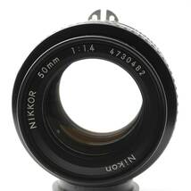 【1円スタート】Nikon NIKKOR 50mm F1.4 Ai ニコン 単焦点 MF レンズ #BT24014_画像3