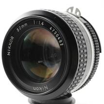 【1円スタート】Nikon NIKKOR 50mm F1.4 Ai ニコン 単焦点 MF レンズ #BT24014_画像2