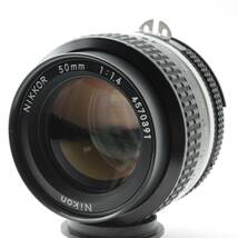 【1円スタート】Nikon NIKKOR 50mm F1.4 Ai ニコン 単焦点 MF レンズ #BT24016_画像2