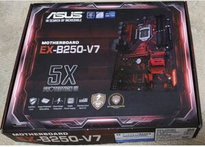 No.3 中古動作品：ASUS-EX-B250-V7 高耐久連続稼動マザーボード　格安１円スタート