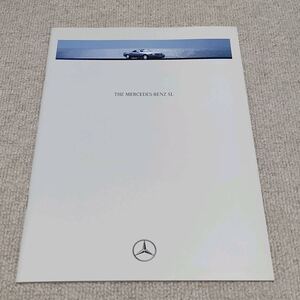 当時物ベンツR129SLクラスカタログ300SL500SL600SLパンフレットL6V8V12リーフレットbenz sl-class catalog in Japanese管理105