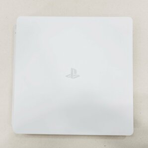 ◇【1】初期化済み SONY PS4 Slim CUH-2100BB02 グレイシャー・ホワイト 1TB 箱無し 同梱不可 1円スタートの画像2