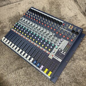 〇【中古】Soundcraft EFX12 サウンドクラフト アナログミキサー スタンド付き 同梱不可 1円スタート