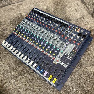 0[ б/у ]Soundcraft EFX12 звук craft аналоговый микшер подставка имеется включение в покупку не возможно 1 иен старт 
