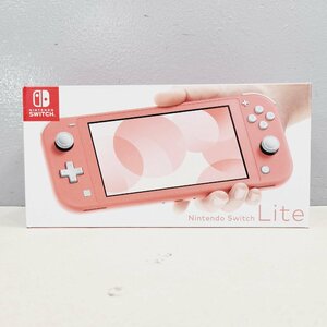 ◇【9】初期化済み Nintendo Switch Lite /ニンテンドースイッチライト コーラル 同梱不可 1円スタート