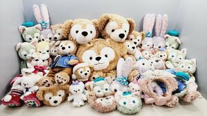 ☆現状品 ディズニー ぬいぐるみ まとめ ダッフィー/シェリーメイ/ジェラトーニ/ステラ・ルー/ホイップ/パフィー 同梱不可 1円スタート