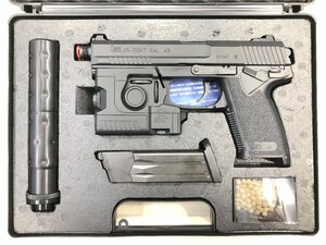 △【要 年齢確認】【5】中古品 東京マルイ ソーコム mk23 固定スライドガスガン 同梱不可 1スタ