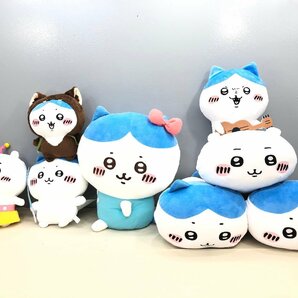 △【3】現状品 ちいかわ ハチワレ ぬいぐるみ まとめ 同梱不可 1円スタートの画像1