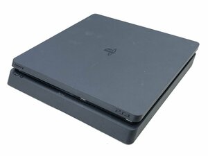 △【3】初期化済み SONY PS4slim CUH-2000B ジェットブラック 1TB 本体のみ 同梱不可 1円スタート