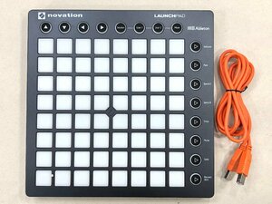 ^[ present condition goods ]Novation Launchpad MK2no beige .ng lid controller including in a package un- possible 1 jpy start 