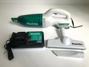 ^ used makita Makita rechargeable cleaner MCL143D vacuum cleaner charger DC18SG battery BL1415G operation goods including in a package un- possible 1 jpy start 