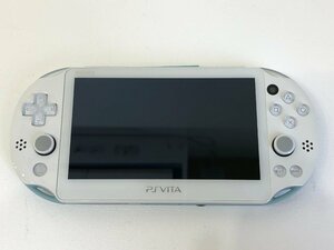 △【2】初期化済み SONY PSVITA PCH-2000 ライトブルー/ホワイト 本体のみ 同梱不可 1円スタート